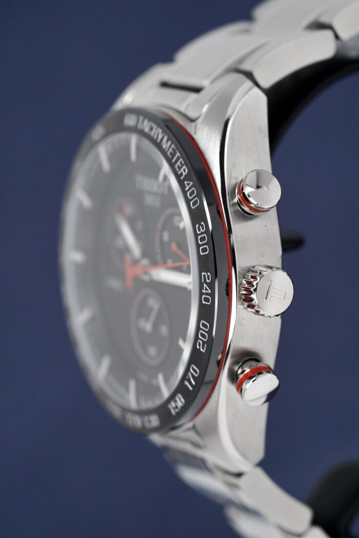 Tissot Men's Chronograph Watch PRS 516 Steel Red - T100.417.11.051.01 - Image 8